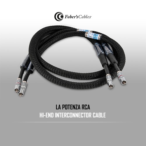 Faber&#039;s Cables - La Potenza RCA(페이버스케이블 라 포텐자 RCA)